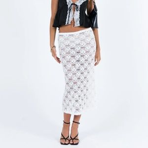 Princess Polly Ella-Rae Midi Skirt